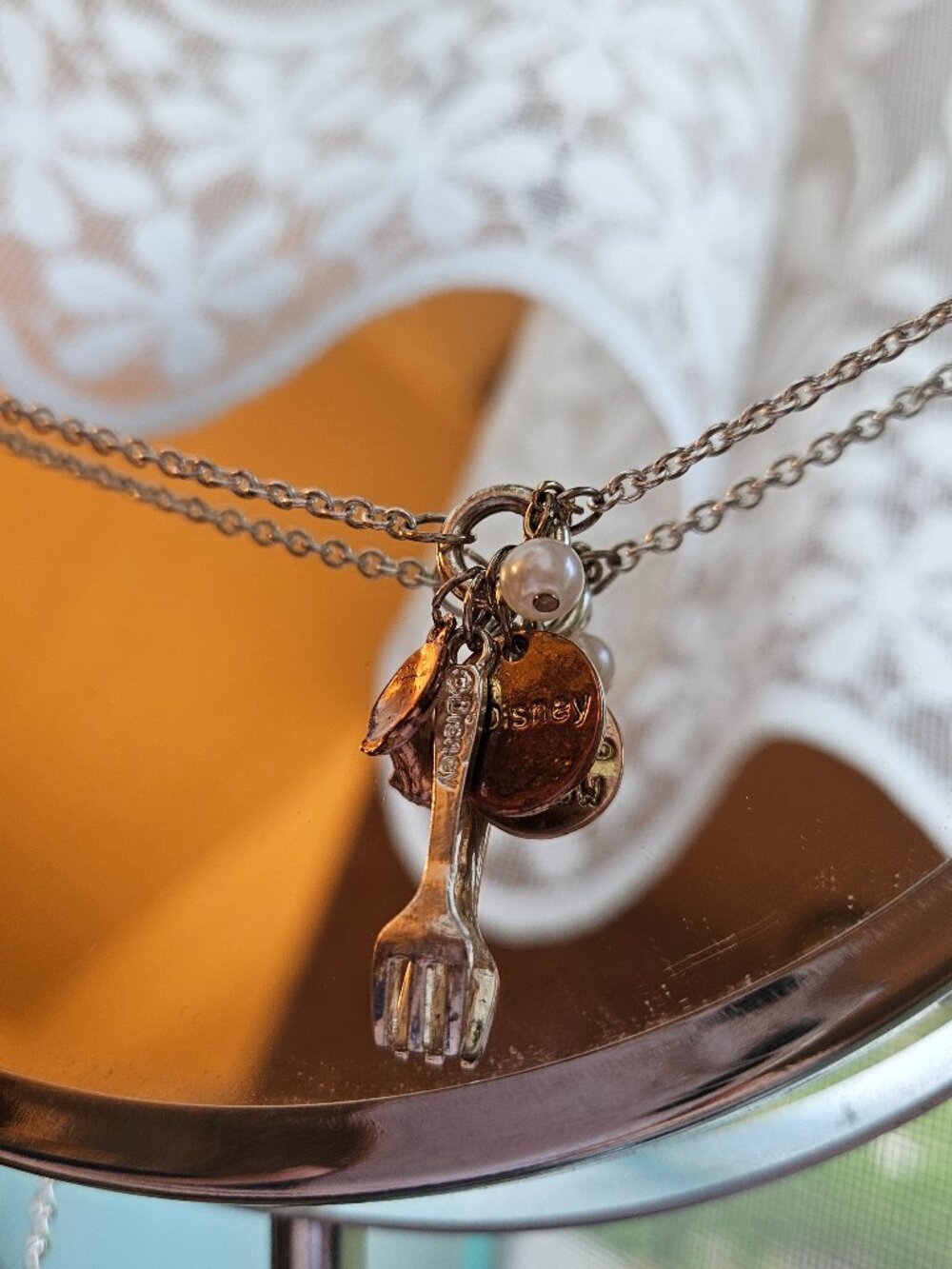 Disney Little Mermaid charm necklace